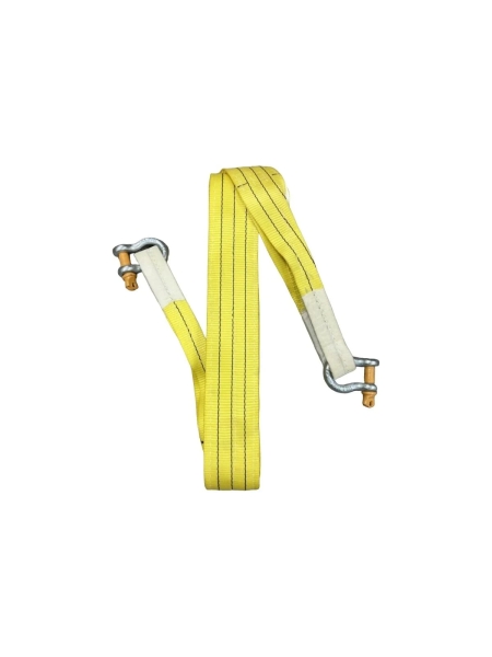 Буксировочный текстильный строп IVITECH 90 мм, 21т, 5м, 2слоя, скоба-скоба