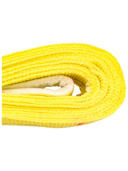 Буксировочный текстильный строп IVITECH 90мм 21т 6м 2 слоя+скоба