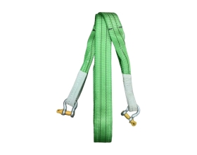 Буксировочный текстильный строп IVITECH 60 мм, 14 т, 5 м, 2слоя, скоба-скоба