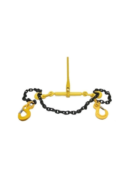 Крепежная цепь с крюками и стяжным механизмом IVITECH 10 мм, 6 м