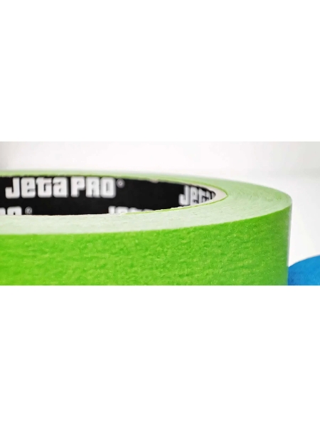 Маскирующая лента Jeta PRO GREEN 90 градусов - 60 мин, зеленая, 25 мм х 40 м 581390/25