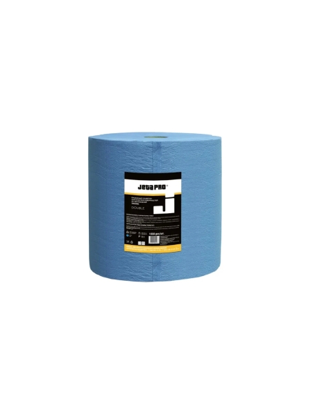 Салфетки бумажные двухслойные очищающие Jeta PRO 34 г/м², 35x38см, 2 рулона, синий 5850767