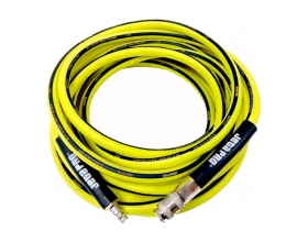 Шланг гибкий ПВХ с фитингами 9x14.5 мм, 15 м, желтый Jeta PRO 5887015