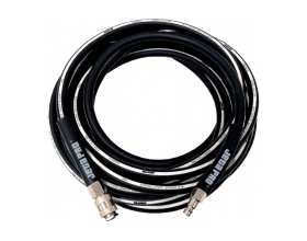 Шланг гибкий ПВХ с фитингами 9x14.5 мм, 15 м, черный Jeta PRO 5885015