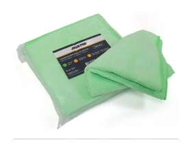 Салфетки полировальные многоразовые Jeta PRO из микрофибровой ткани, 40x40 см, цвет: зеленый, 585402