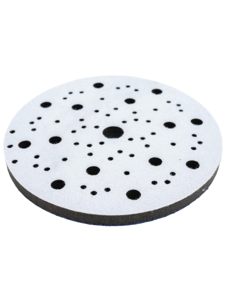 Прокладка защитная мягкая на поролоне 10 мм, черная, на диск-подошву диаметр 150 мм 67 отверстий Jeta PRO 591501067B