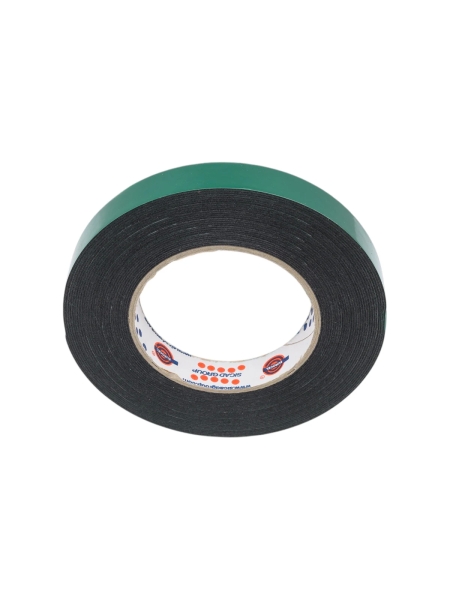 Двухсторонняя пенополиэтиленовая лента Jeta PRO черная, 19 мм х 10 м, PROFIL 770/19