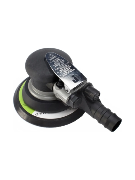 Пневматическая ротор-орбитальная шлифовальная машинка Jeta PRO литой алюминиевый корпус с мягкой рукояткой. Ход эксцентрика 2,5 мм J-1038B/2,5