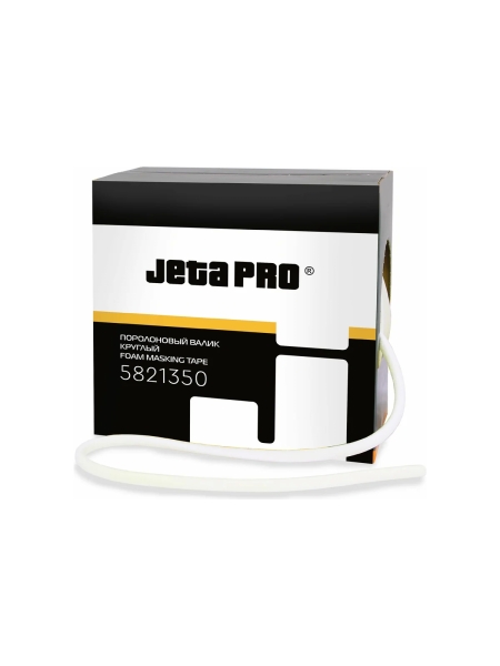 Поролоновый самоклеящийся эластичный круглый валик Jeta PRO 13 мм х 50 м, 1 шт 5821350