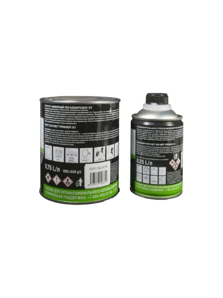 Акриловый грунт + отвердитель Jeta PRO HIGH BUILD UHS 5757 white