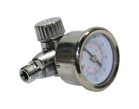 входной регулятор с манометром для краскораспылителей Jeta PRO (FR-5) содинение F 1/4 JFR5