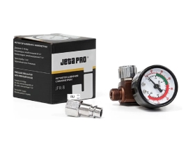Входной регулятор с цифровым манометром для краскораспылителей Jeta PRO соединение F1/4 JFR8