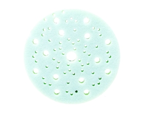 Прокладка защитная средней жесткости на поролоне 10 мм, зеленая, на диск-подошву диаметр 150 мм 67 отверстий Jeta PRO 591501067G