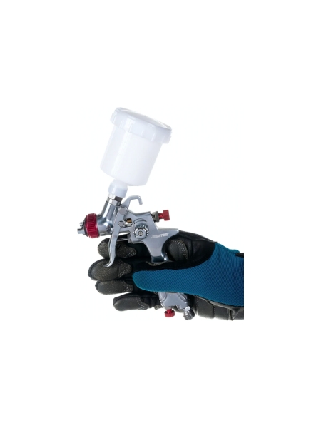 Мини-краскопульт Jeta PRO Mini JL887 HVLP, JMJ87 сопло 1.2 мм, верхний пластиковый бачок 0.125 л Mini JL887/12 HVLP