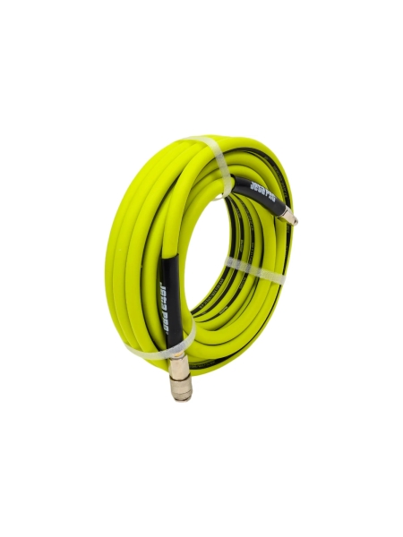 Шланг гибкий ПВХ с фитингами 9x14.5 мм, 10 м, желтый Jeta PRO 5887010