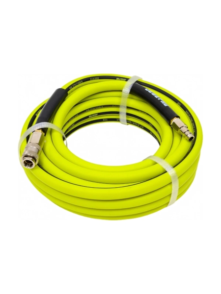 Шланг гибкий ПВХ с фитингами 9x14.5 мм, 10 м, желтый Jeta PRO 5887010