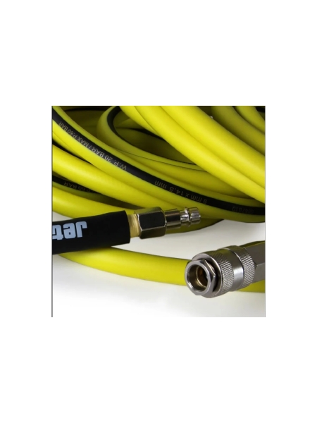 Шланг гибкий ПВХ с фитингами 9x14.5 мм, 10 м, желтый Jeta PRO 5887010