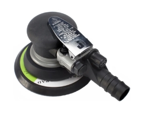 Пневматическая ротор-орбитальная шлифовальная машинка Jeta PRO литой алюминиевый корпус с мягкой рукояткой. Ход эксцентрика 2,5 мм J-1038B/2,5