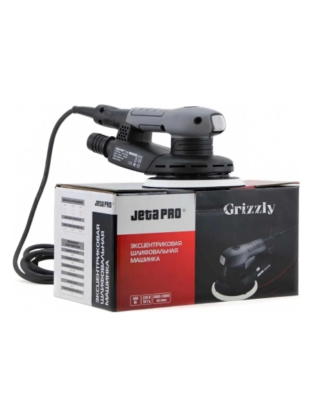 Шлифовальная электрическая машинка с бесщеточным электродвигателем Jeta PRO Grizzly J2155