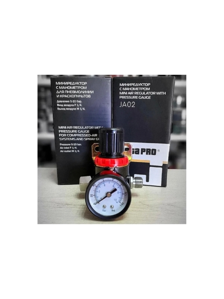 Регулятор давления воздуха с манометром входной Jeta PRO JA02