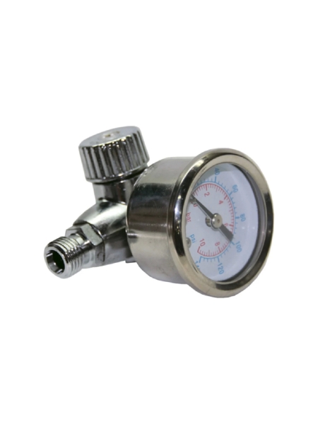 входной регулятор с манометром для краскораспылителей Jeta PRO (FR-5) содинение F 1/4 JFR5