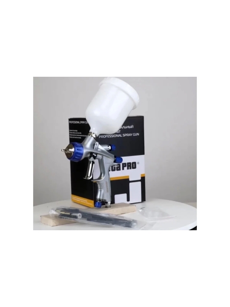 Профессиональный универсальный краскопульт Jeta PRO jp400 lvmp, сопло 1.4 мм, верхний пластиковый бачок 0.6 л JP400LVMP1.4