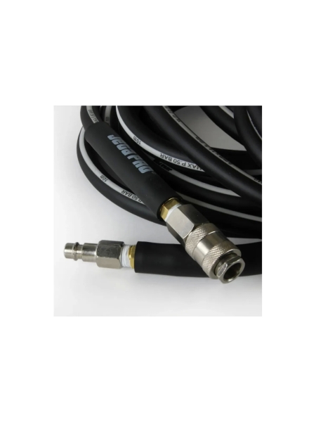 Шланг гибкий ПВХ с фитингами 9x14.5 мм, 10 м, черный Jeta PRO 5885010