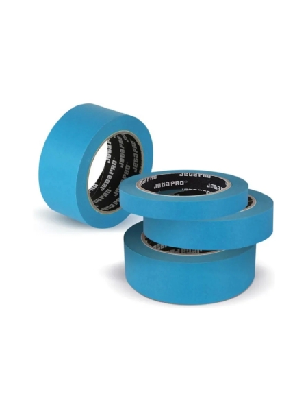 Маскирующая лента Jeta PRO Azur 90 градусов - 30 мин., голубая, 50 мм х 40 м 58490/50