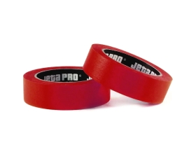Лента маскирующая Jeta PRO Red водостойкая, уст.УФ, 90С-60 мин, красная, 50ммx40м 58390/50