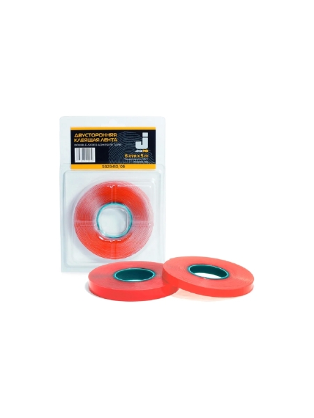 Пеноакриловая двусторонняя лента для постоянной фиксации Jeta PRO 6 мм х 5 м D8410 58284106 5828410/6