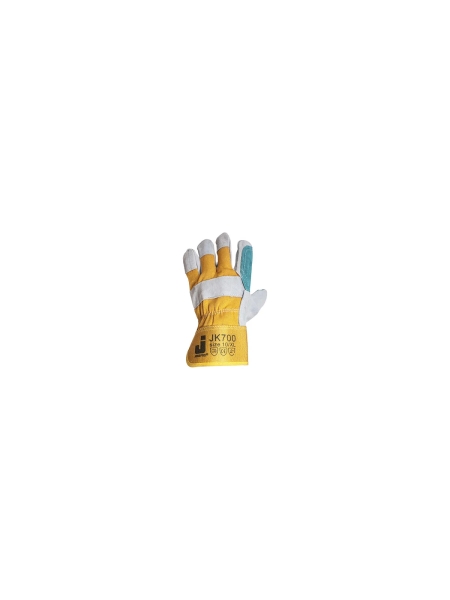 Комбинированные кожаные перчатки JetaSafety JK700/XL