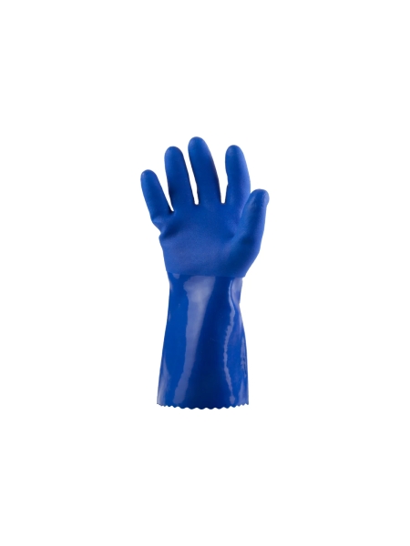 Защитные химические перчатки с покрытием из ПВХ Jeta Safety размер M/8 JP711-M