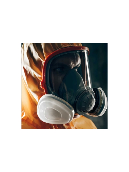 Полнолицевая маска Jeta Safety, размер L/большой, в комплекте пленка 5950-L