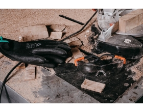 Перчатки для точных работ Jeta Safety 3 пары, с полиуретановым покрытием, разм.М/8 JP011w-M