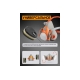 Фильтр для защиты от органических, неорганических, кислых газов и аммиака класса АВЕК2, 4 шт Jeta Safety 6641/4