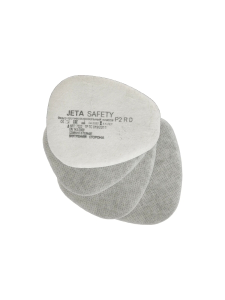 Фильтр для защиты от органических и кислых газов класса A1Е1, 4 шт Jeta Safety 6540/4