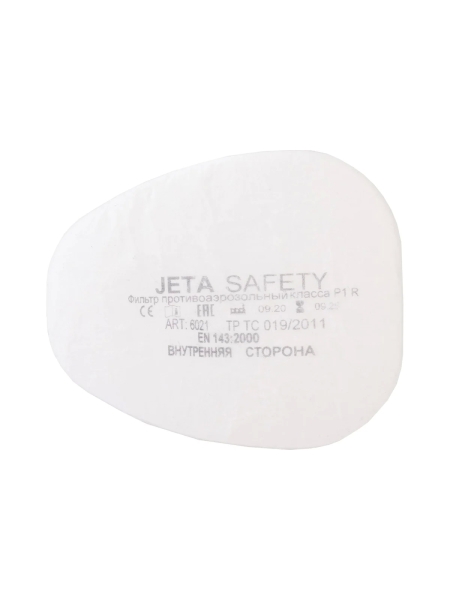 Фильтр для защиты от органических и кислых газов класса A1Е1, 4 шт Jeta Safety 6540/4
