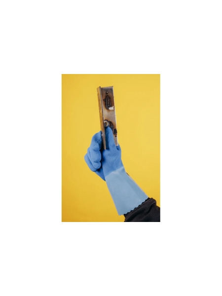 Многослойные латексные перчатки Jeta Safety на хлопковой основе (1 пара) JCH-871-XXL