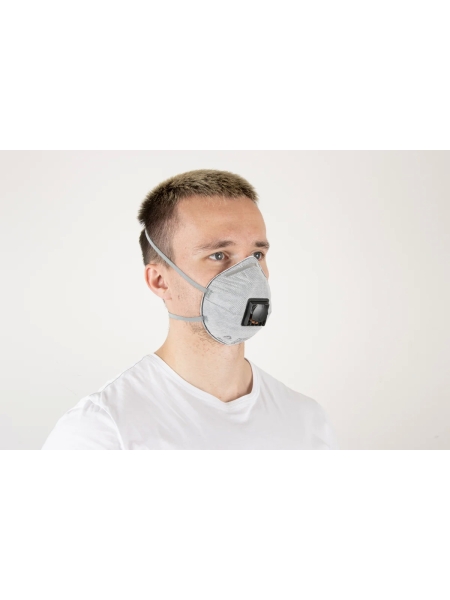 Респиратор Jeta Safety угольный FFP2 с клапаном (1 шт.), чашеобразный, JM-8626MP