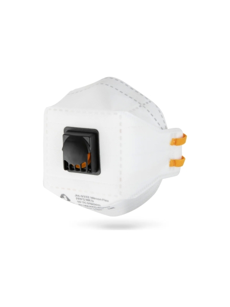 Респиратор Jeta Safety с клапаном FFP3 в инд.упаковке, трехпанельный, JM-9332