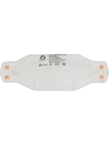 Респиратор Jeta Safety с клапаном FFP3 в инд.упаковке, трехпанельный, JM-9332