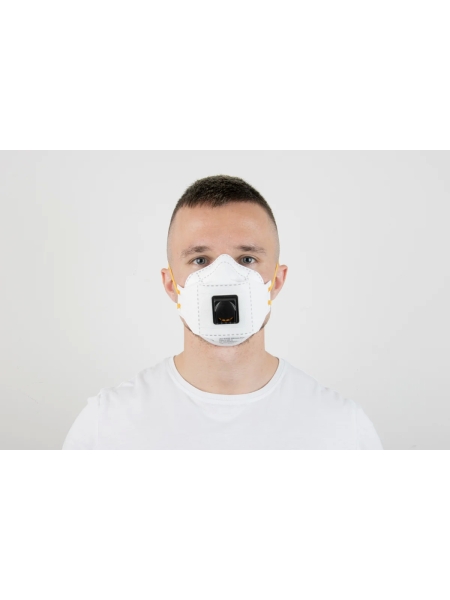 Респиратор Jeta Safety с клапаном FFP3 в инд.упаковке, трехпанельный, JM-9332