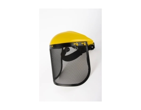 Защитный лицевой сетчатый щиток Jeta Safety (козырек+сетка) Vader, JVS-101
