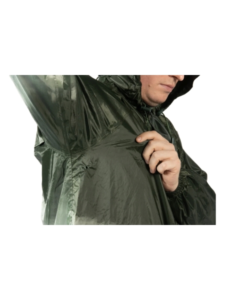 Плащ-дождевик из ПВХ Jeta Safety хаки, р. M/48-50 JRC-101g-M