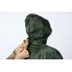 Плащ-дождевик из ПВХ Jeta Safety хаки, р. M/48-50 JRC-101g-M