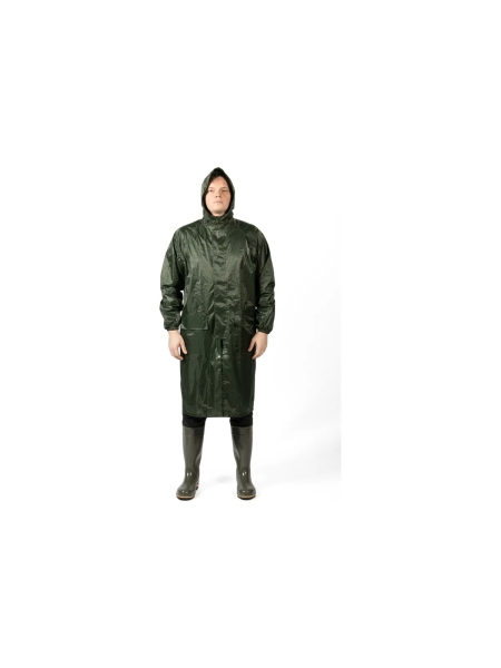 Плащ-дождевик из ПВХ Jeta Safety хаки, р. M/48-50 JRC-101g-M