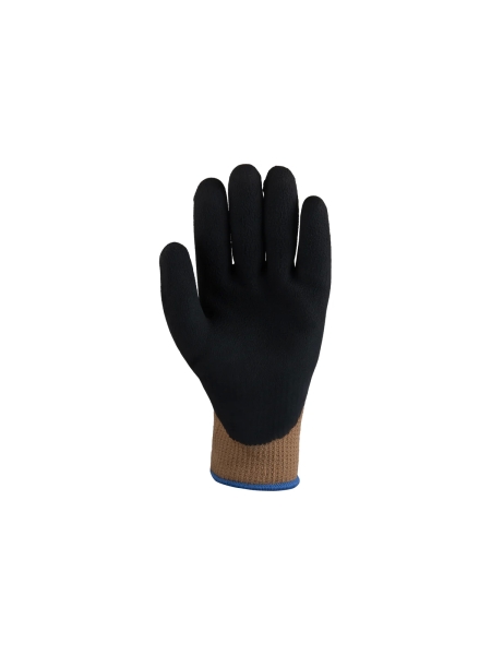Перчатки утепленные Jeta Safety (120 пар) с губчатым латексным покрытием на 3/4, JLW-201, р.9/L, JLW-201-box-L