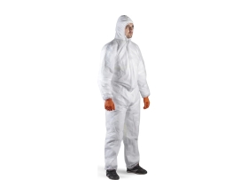 Защитный комбинезон Jeta Safety, плотность 43 г/м2, размер 50-52/L, белый JPC110-L