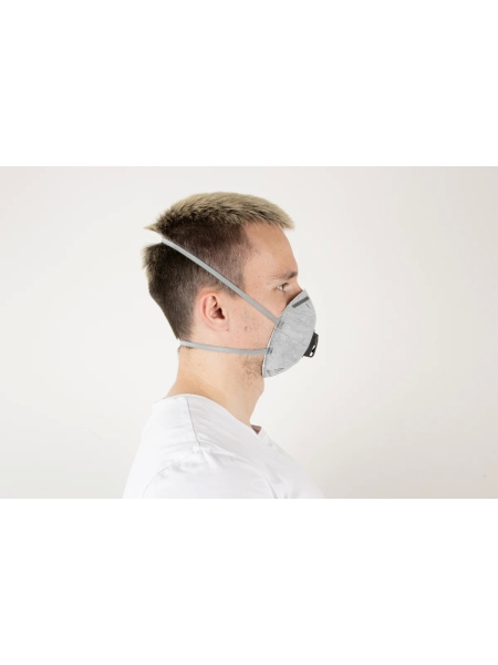 Респиратор Jeta Safety угольный FFP2 с клапаном (10 шт.), чашеобразный, JM-8626