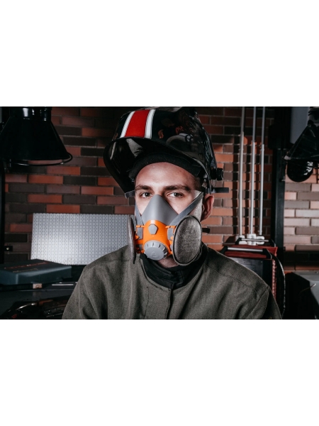 Фильтрующая полумаска  из силикона, размер S, 10 шт Jeta Safety 6500-box-S